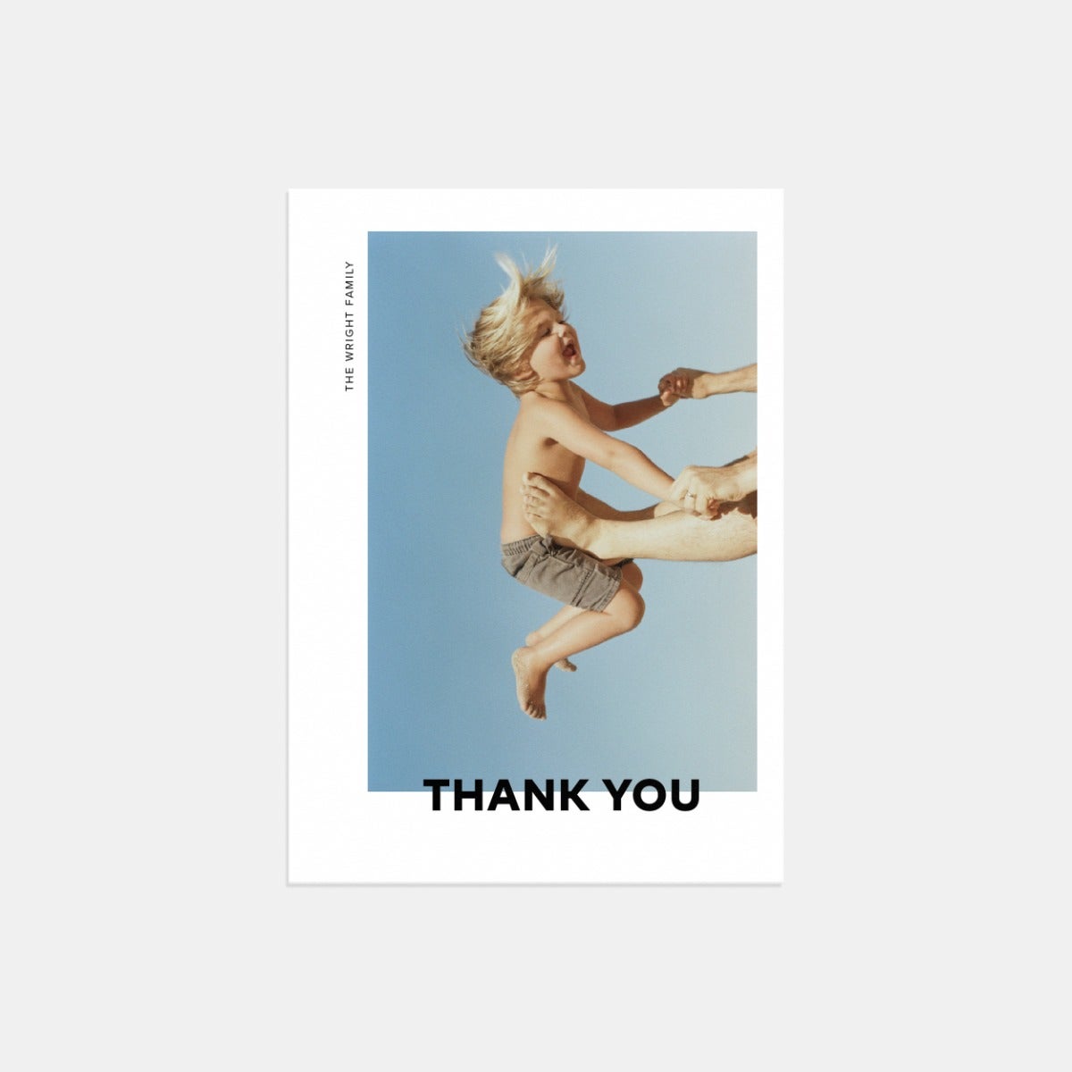 Simple Custom Photo Thank You Card by Artifact Uprising | Cards