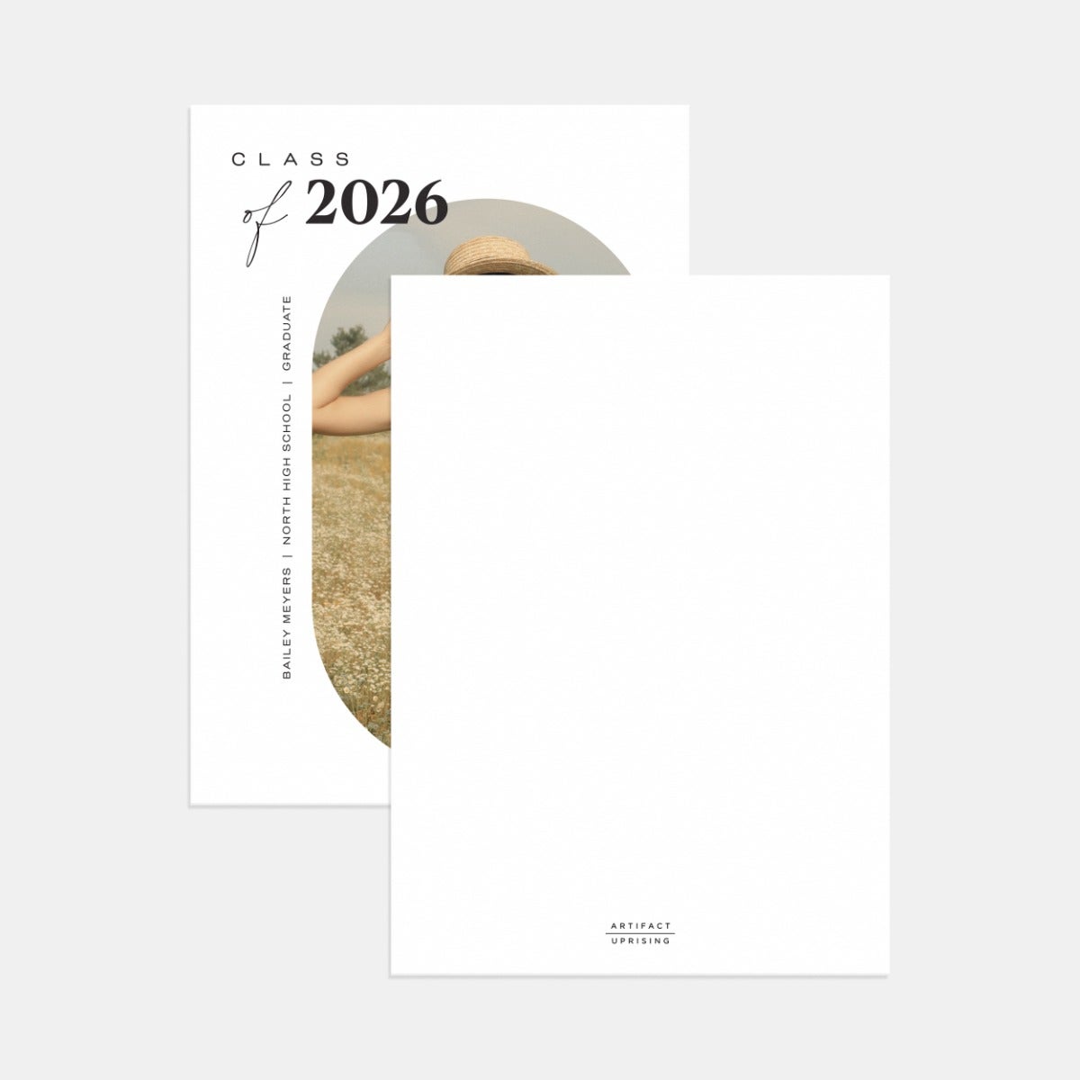 Oval Aperture Graduation Announcement by Artifact Uprising | Cards