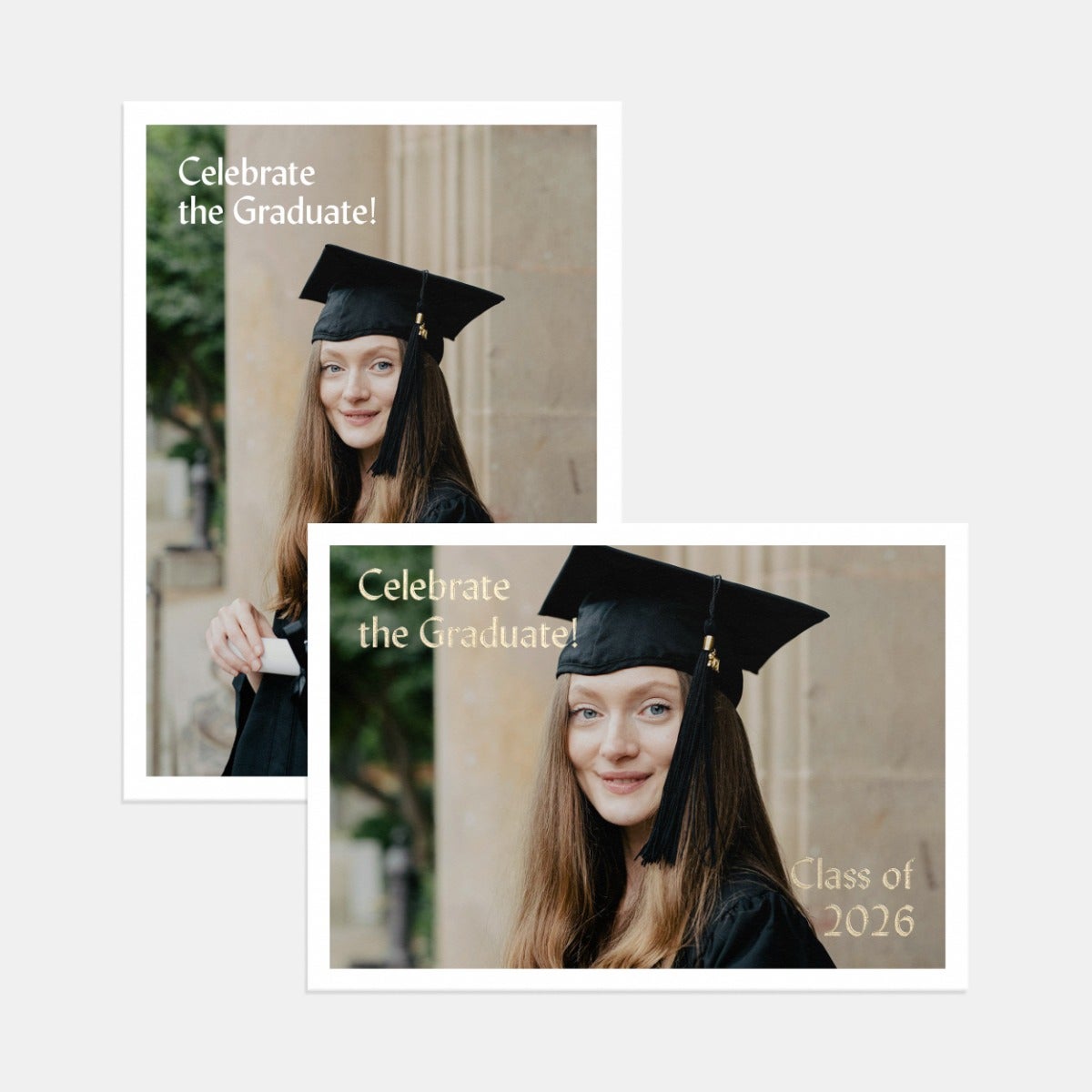 Classic Simple Graduation Announcement  by Artifact Uprising | Cards