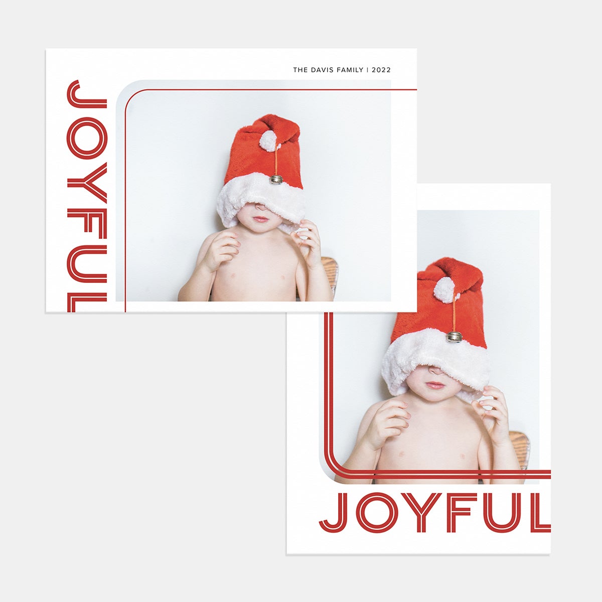 Joyful Deluxe Holiday Card by Artifact Uprising | Cards