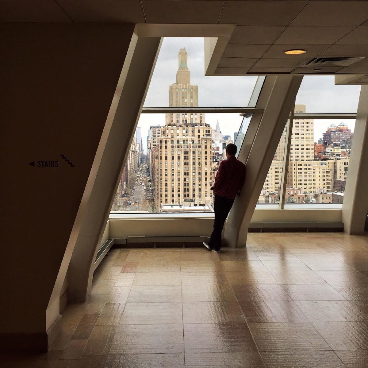 Lisa Weatherbee photo of man standing by window