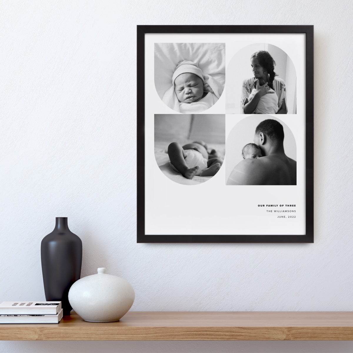 Geometric Gallery Poster Print