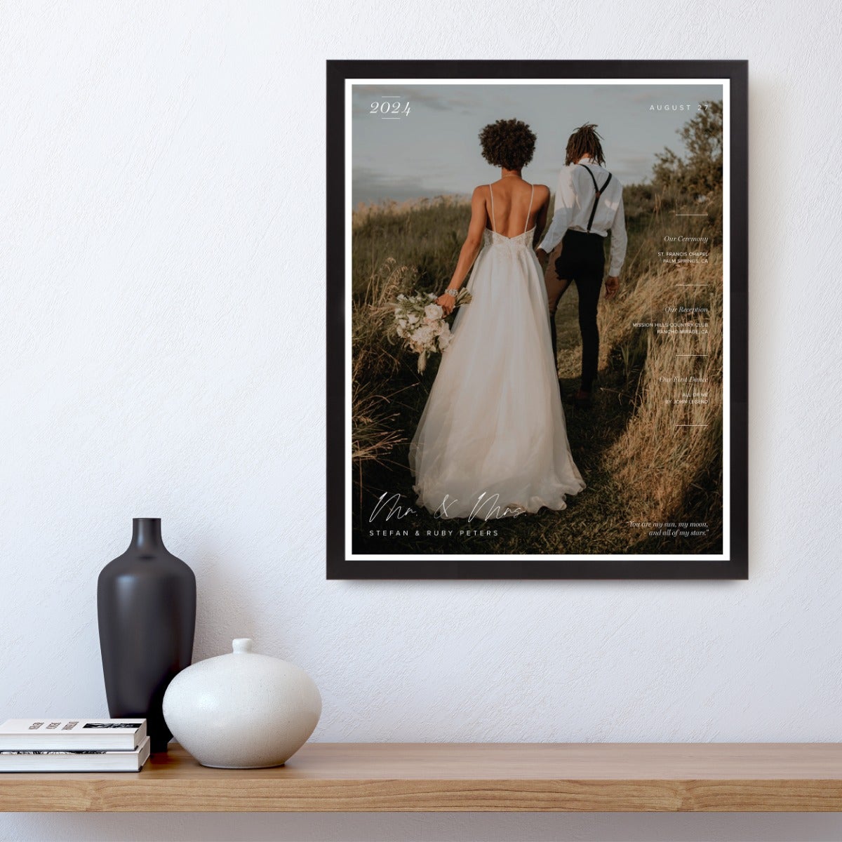 Our Big Day Poster Print