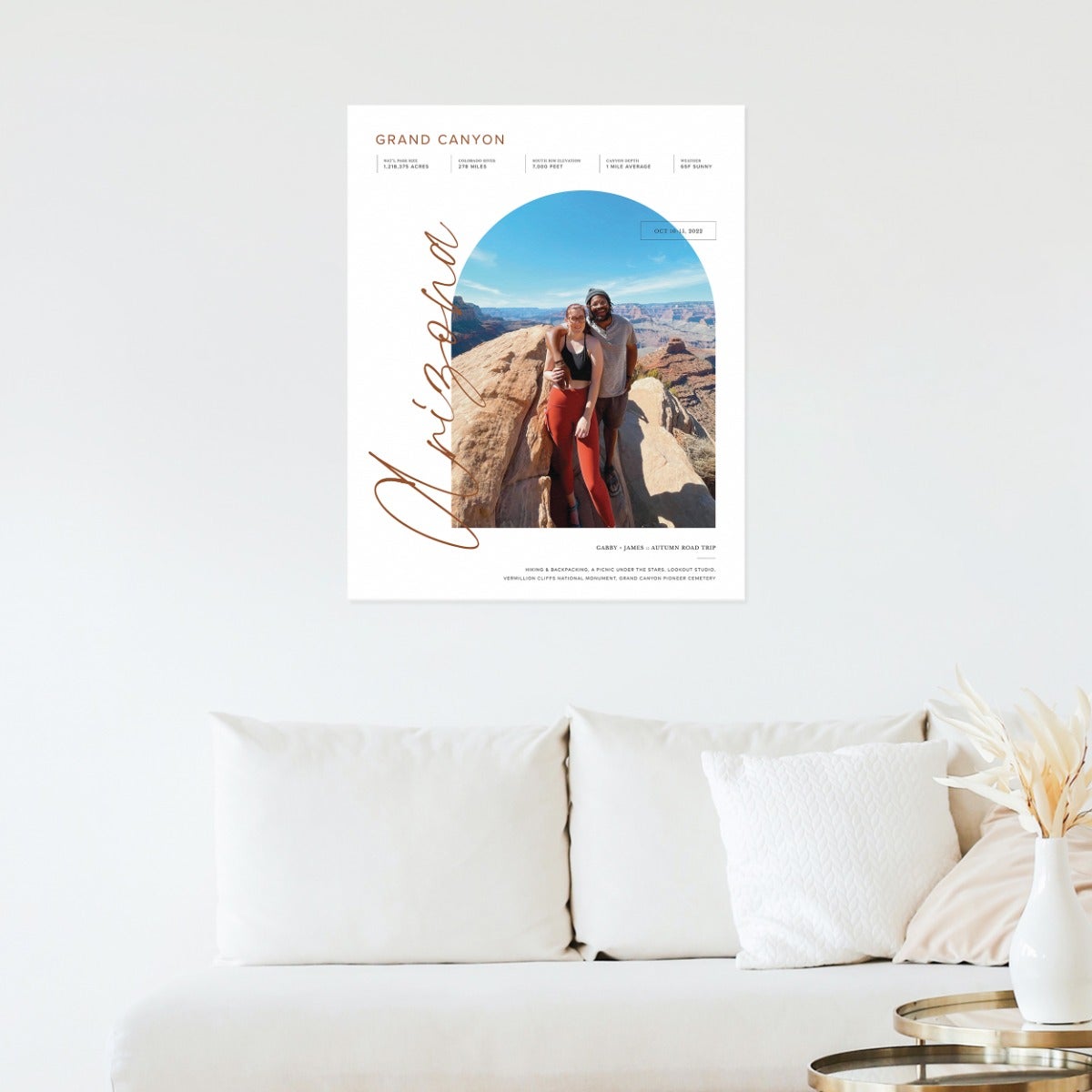 Travel Vista Poster Print