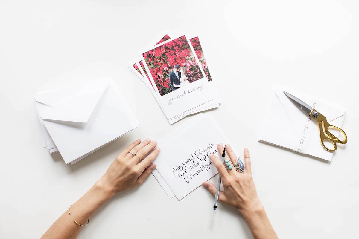 handwritten thank you cards