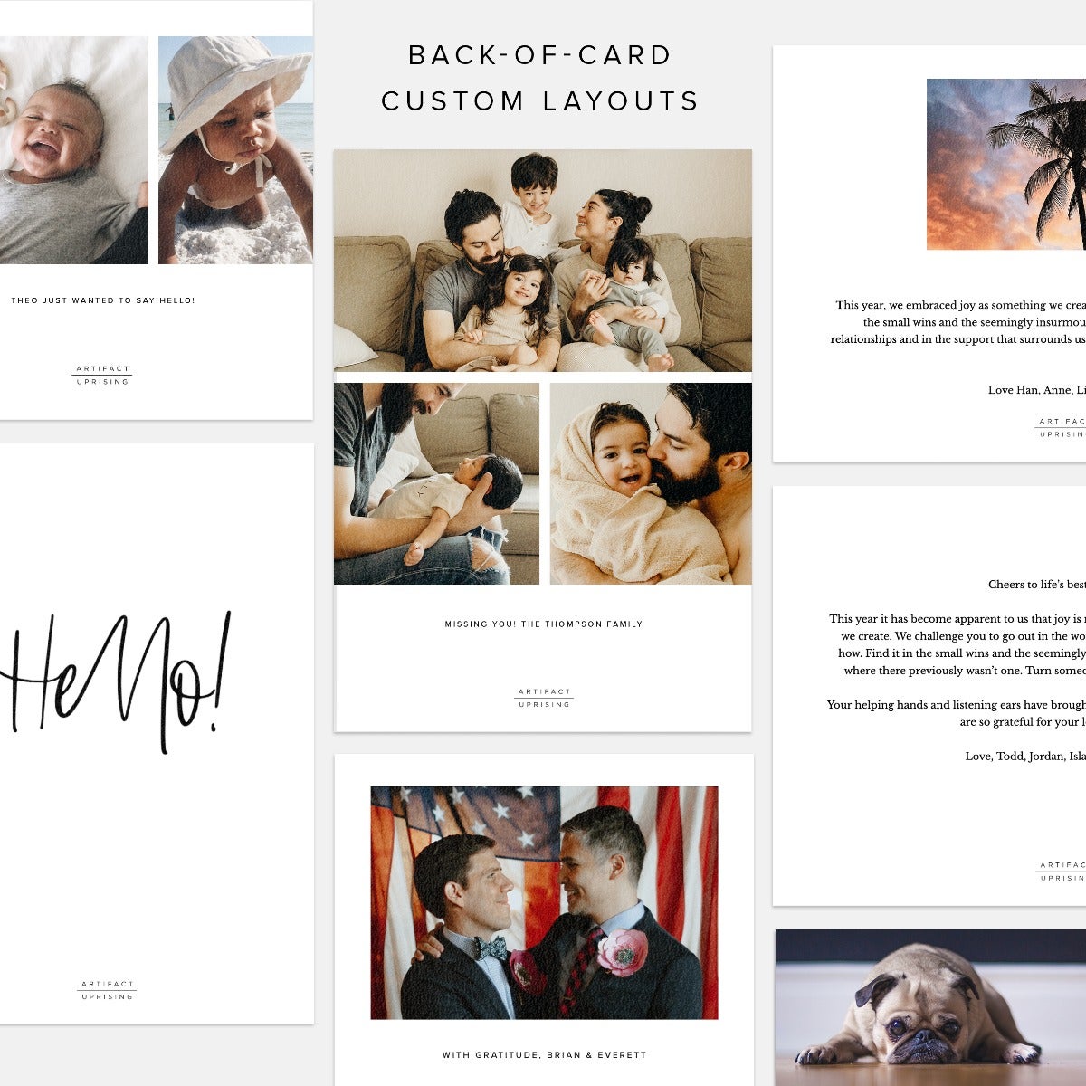 Bold Hello Greeting Card by Artifact Uprising | Cards