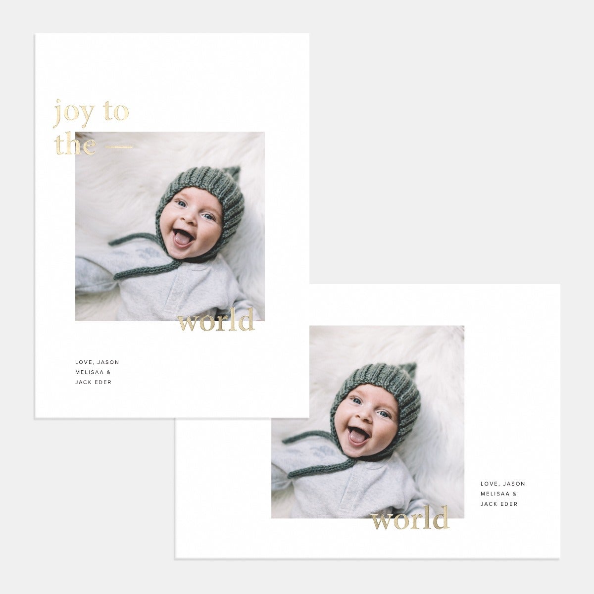 Joy to the World Holiday Card by Artifact Uprising | Cards