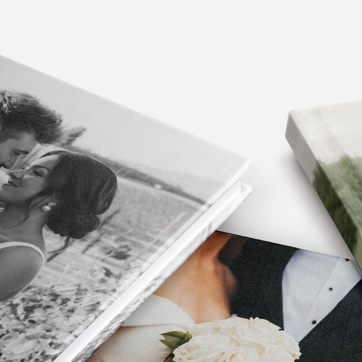 Wedding Photo-Wrapped Hardcover Book