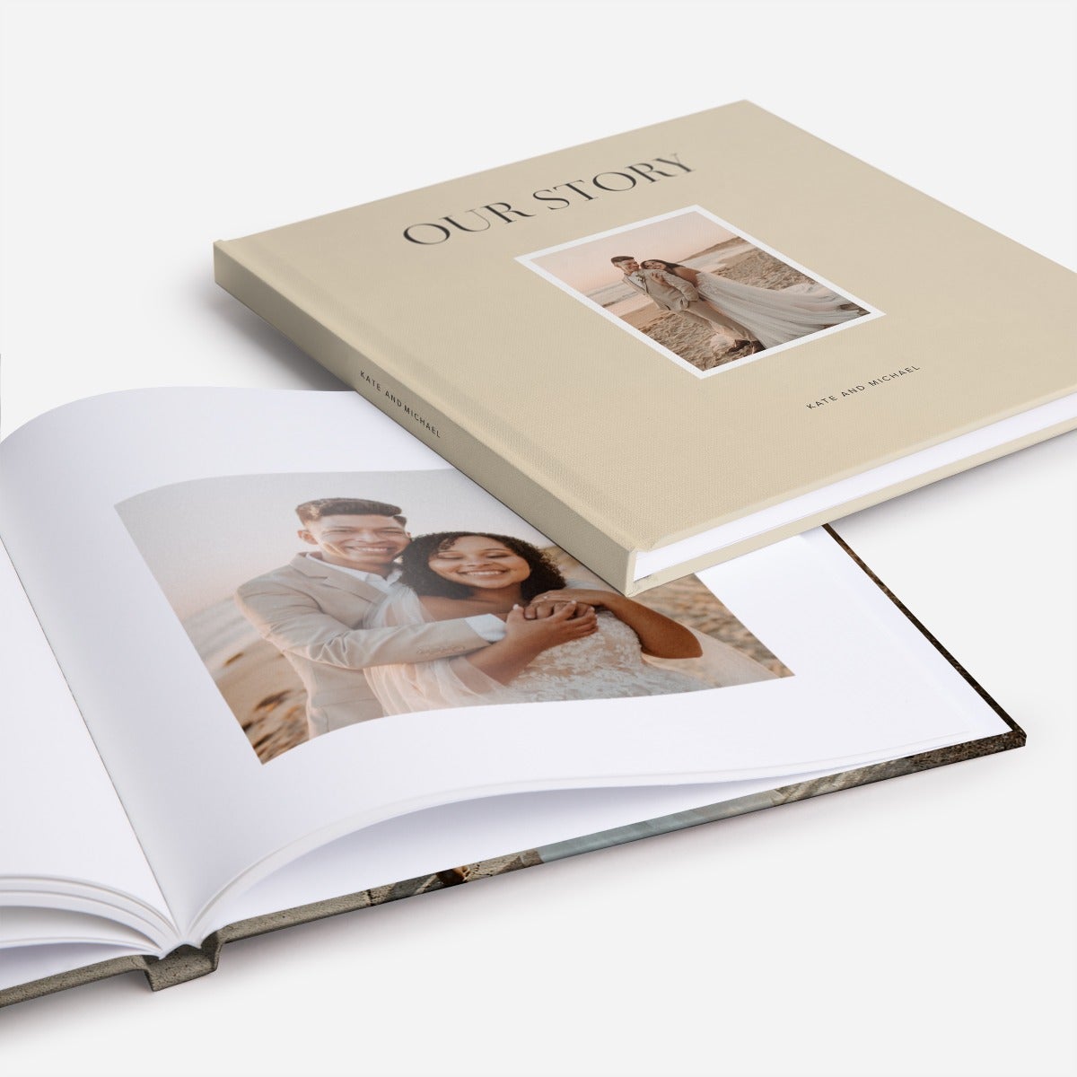 Wedding Photo-Wrapped Hardcover Book