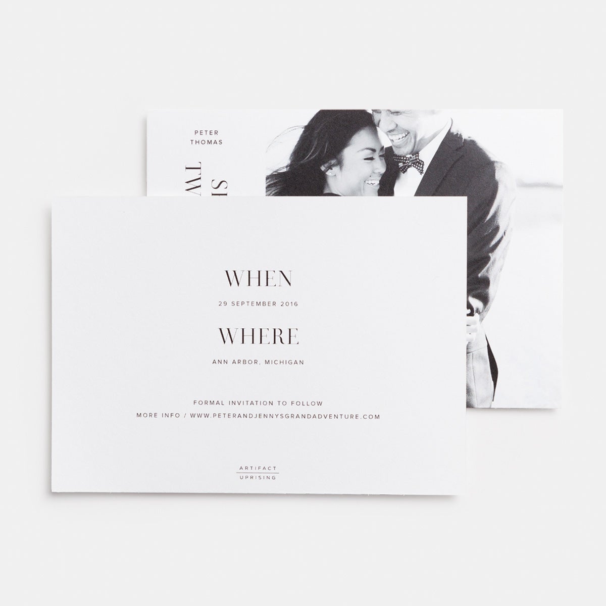 Photo Save The Date Card by Artifact Uprising | Cards