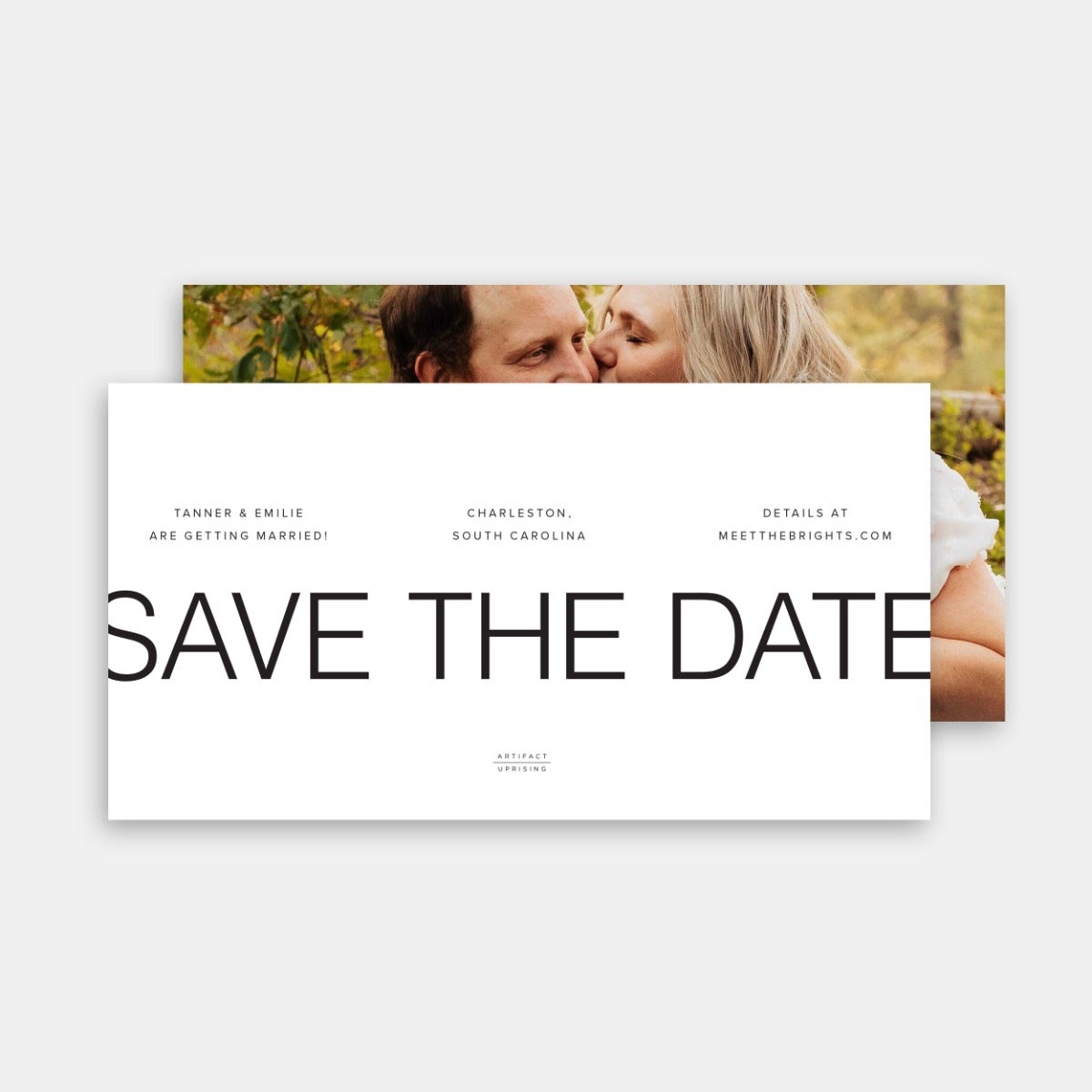 Our Big Day Save the Date by Artifact Uprising | Cards