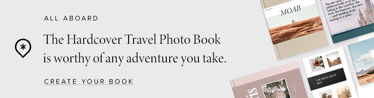 Create a Travel Hardcover Photo Album